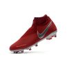 Nike Phantom Vision Elite DF FG Rojo Plata